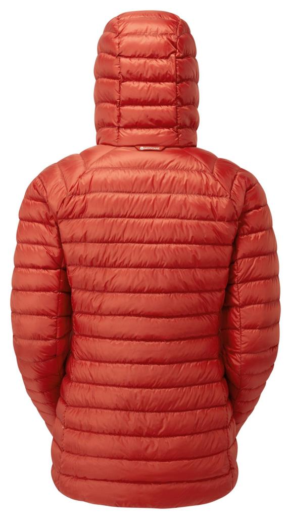 FEM ANTI-FREEZE HOODIE-SAFFRON RED-UK16/XL dámská bunda červená